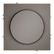 Изображение Светорегулятор встраиваемый VOLTUM S70 поворотно-нажимной 600 Вт (капучино)